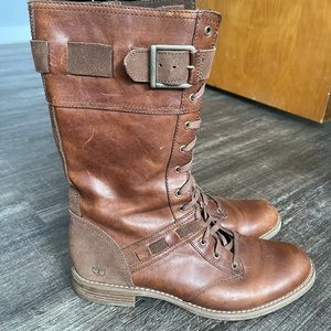 Timberland mid-calf leather boots